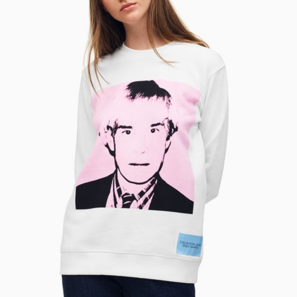 calvin klein andy warhol sweater